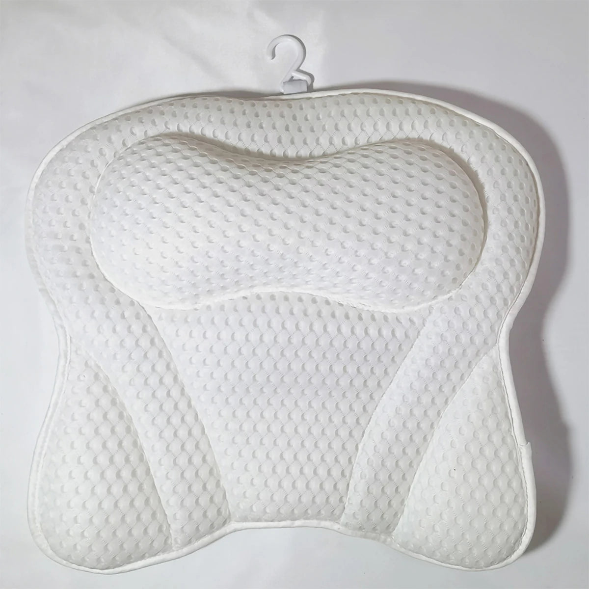 Mesh Bath Pillow with Suction Cups - Ultimate Comfort & Stability